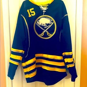 Men’s Eichel Buffalo Sabres jersey, number 15